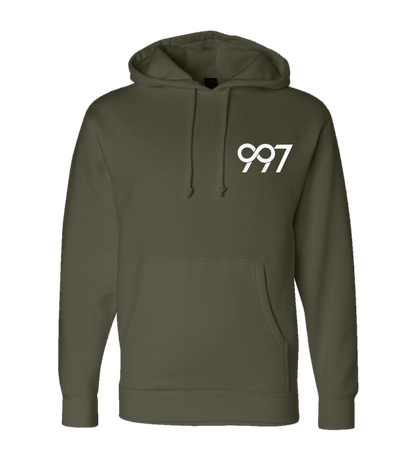 997 “Outwork. Outgrind. Outlast.” Motivational Hoodie