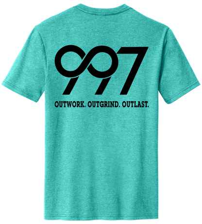 997 “Outwork. Outgrind. Outlast.” Motivational Tee