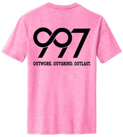 997 “Outwork. Outgrind. Outlast.” Motivational Tee
