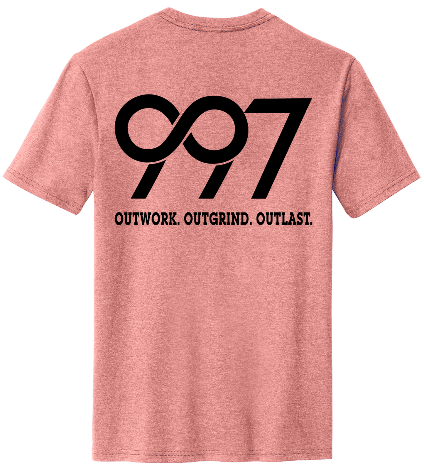 997 “Outwork. Outgrind. Outlast.” Motivational Tee