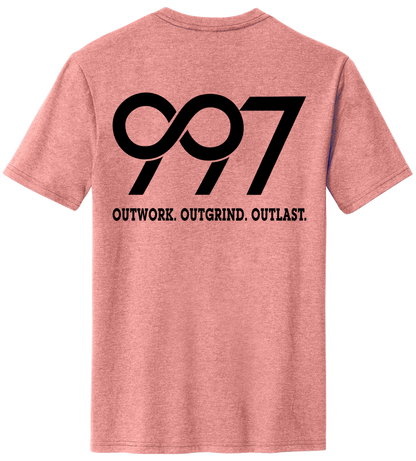 997 “Outwork. Outgrind. Outlast.” Motivational Tee