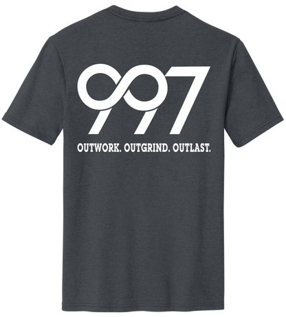 997 “Outwork. Outgrind. Outlast.” Motivational Tee