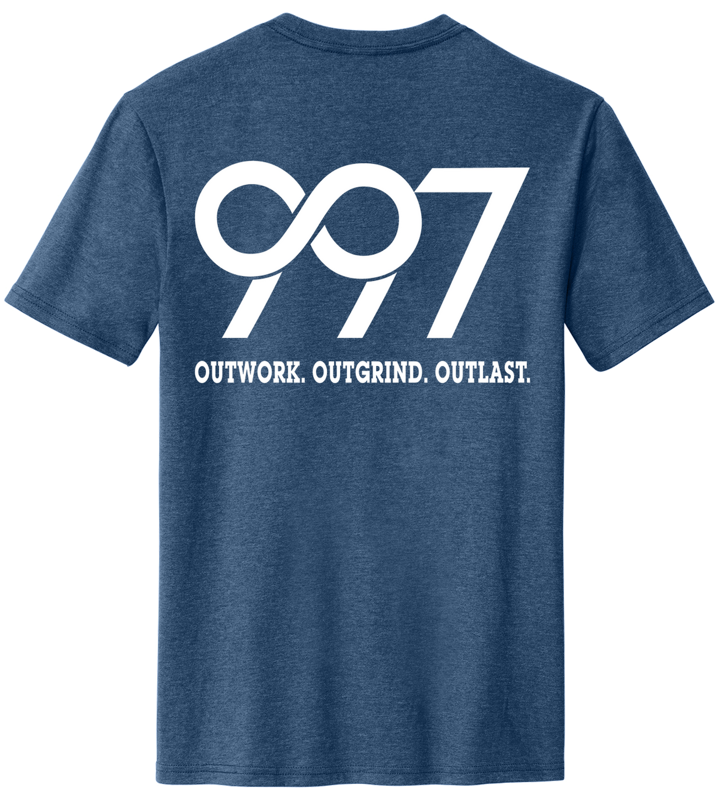 997 “Outwork. Outgrind. Outlast.” Motivational Tee