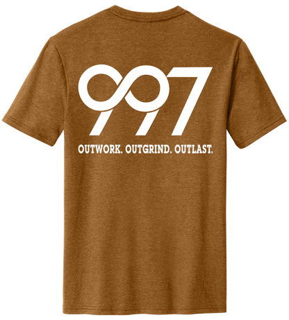 997 “Outwork. Outgrind. Outlast.” Motivational Tee