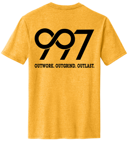 997 “Outwork. Outgrind. Outlast.” Motivational Tee