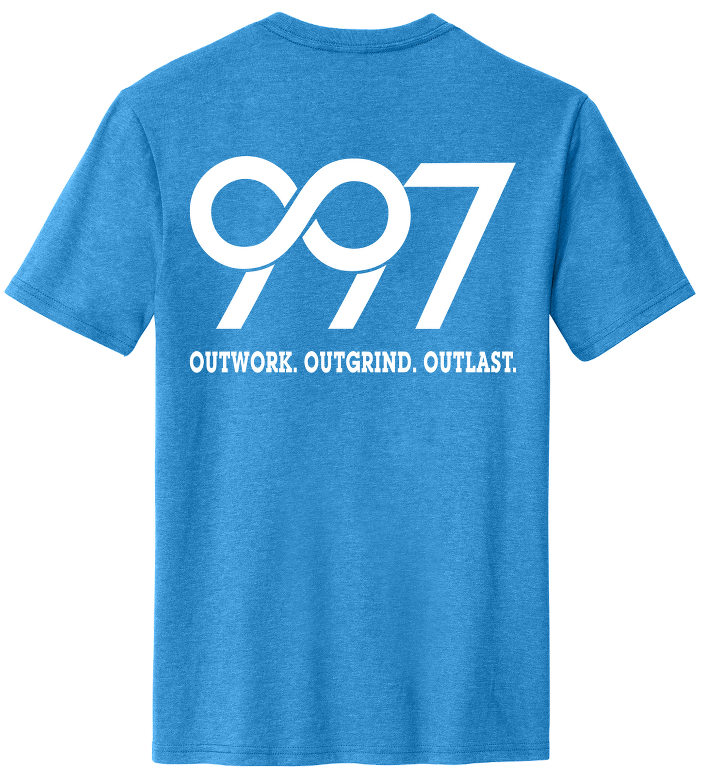 997 “Outwork. Outgrind. Outlast.” Motivational Tee