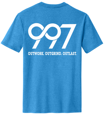 997 “Outwork. Outgrind. Outlast.” Motivational Tee