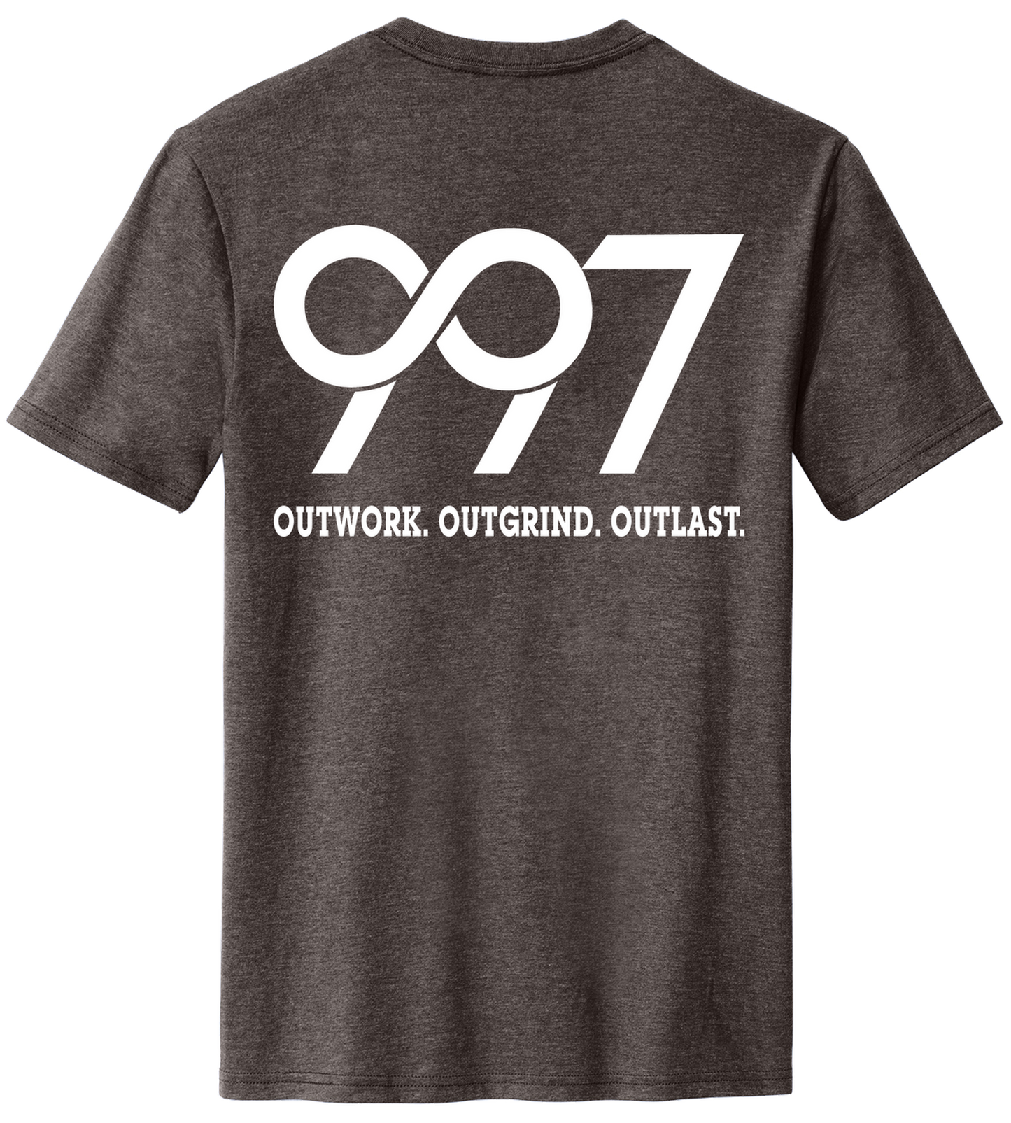 997 “Outwork. Outgrind. Outlast.” Motivational Tee