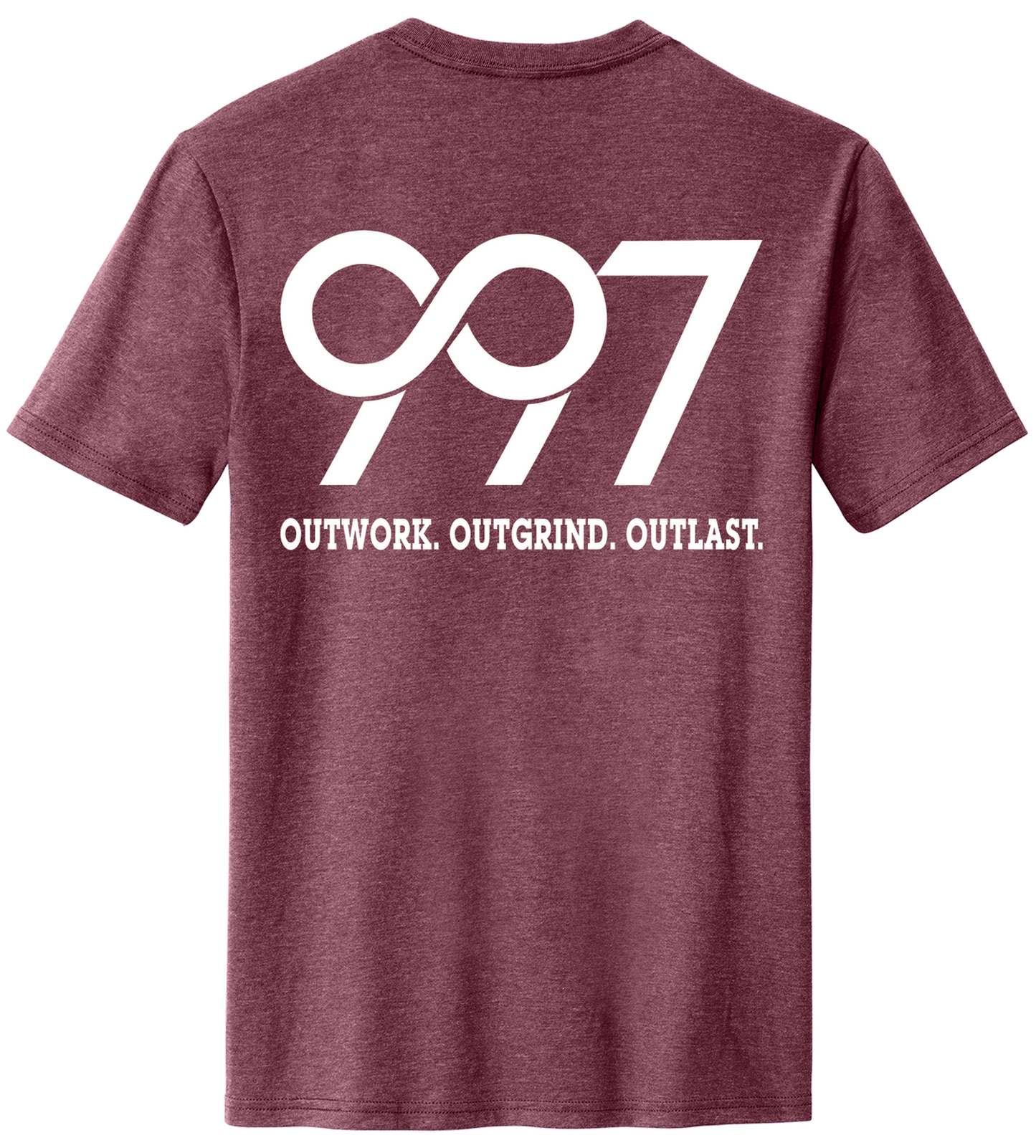 997 “Outwork. Outgrind. Outlast.” Motivational Tee