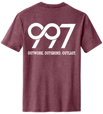 997 “Outwork. Outgrind. Outlast.” Motivational Tee