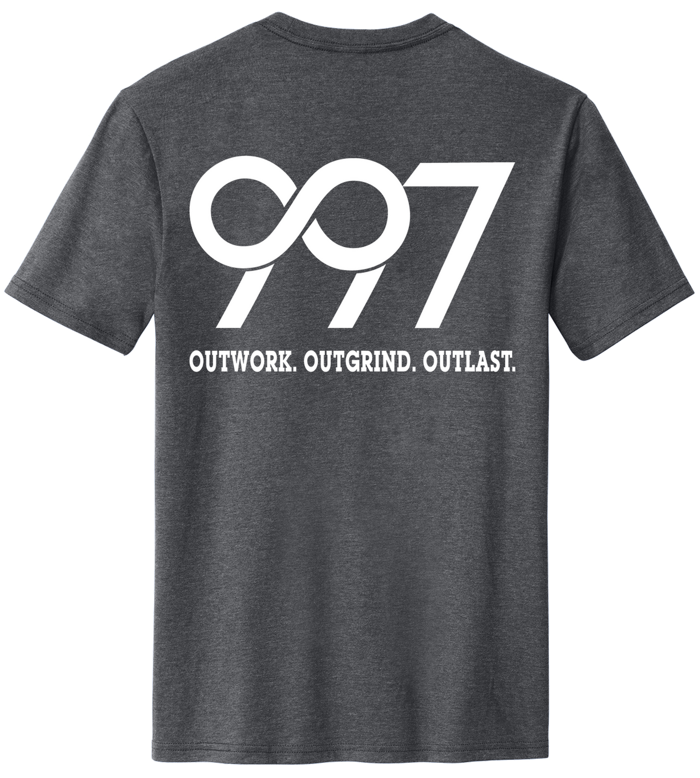 997 “Outwork. Outgrind. Outlast.” Motivational Tee