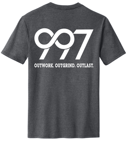997 “Outwork. Outgrind. Outlast.” Motivational Tee