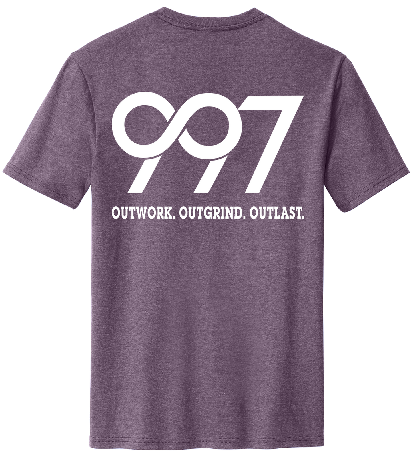 997 “Outwork. Outgrind. Outlast.” Motivational Tee