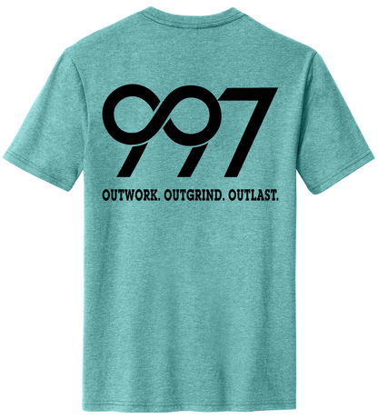 997 “Outwork. Outgrind. Outlast.” Motivational Tee
