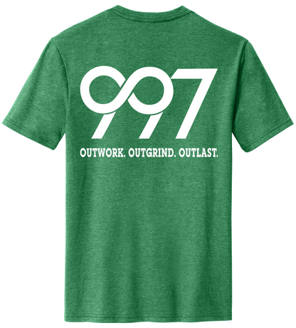 997 “Outwork. Outgrind. Outlast.” Motivational Tee