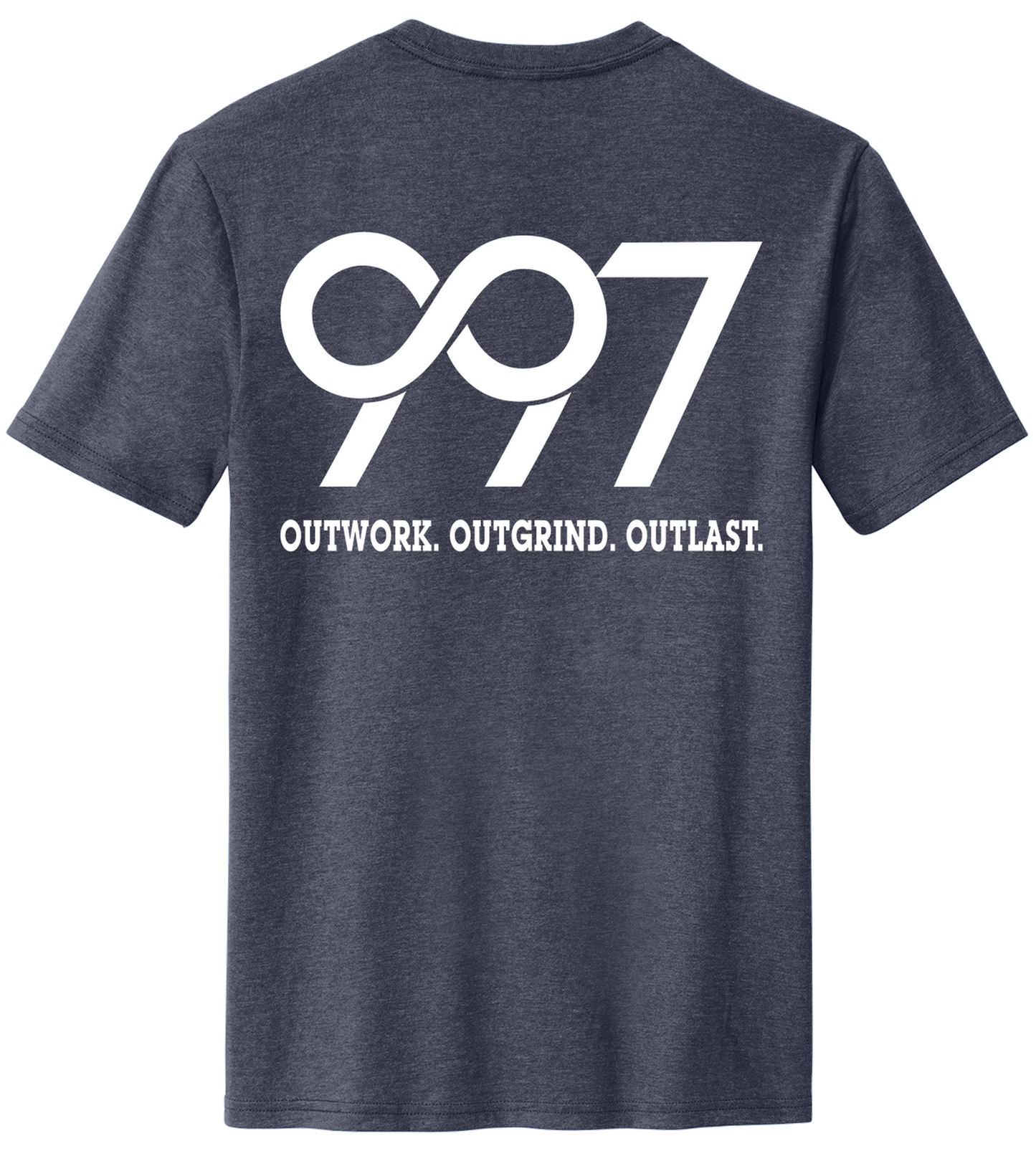 997 “Outwork. Outgrind. Outlast.” Motivational Tee