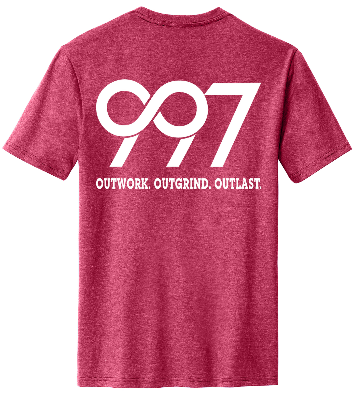 997 “Outwork. Outgrind. Outlast.” Motivational Tee
