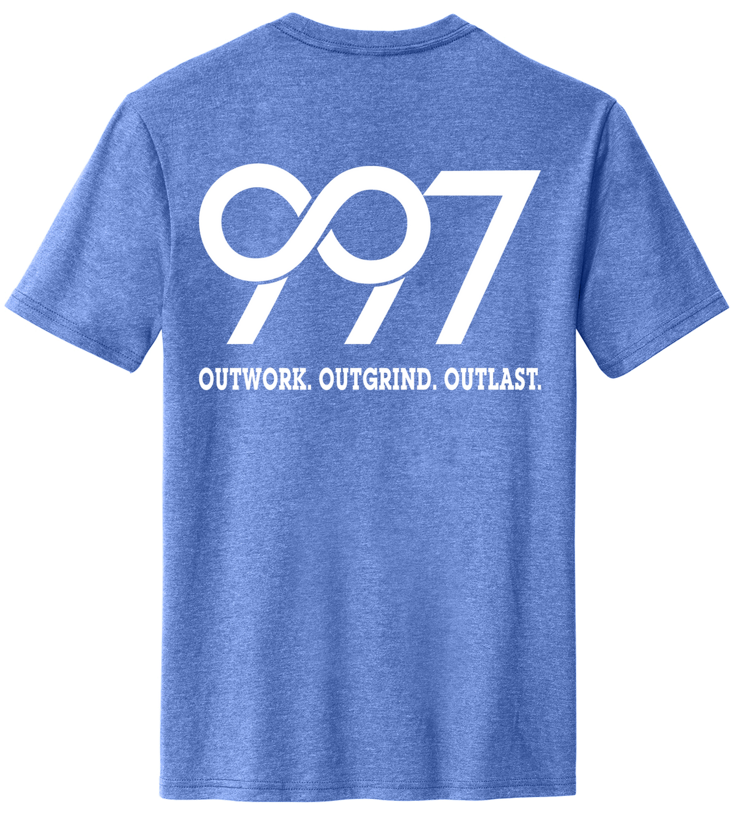 997 “Outwork. Outgrind. Outlast.” Motivational Tee