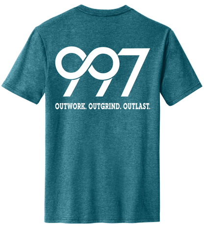 997 “Outwork. Outgrind. Outlast.” Motivational Tee