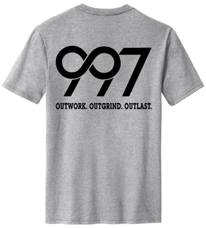 997 “Outwork. Outgrind. Outlast.” Motivational Tee