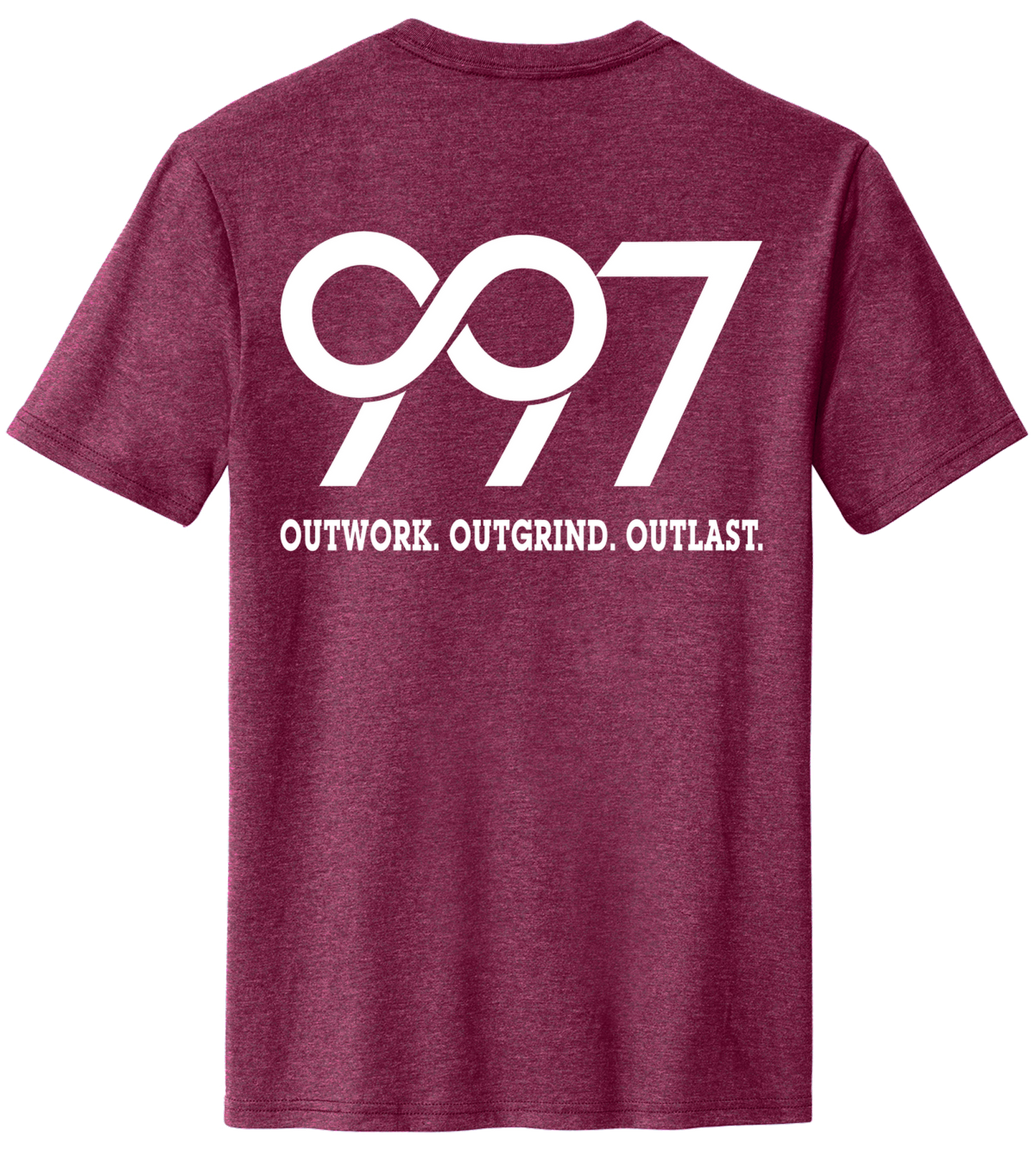 997 “Outwork. Outgrind. Outlast.” Motivational Tee