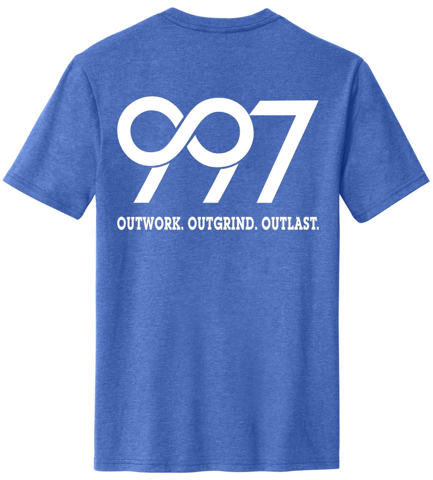 997 “Outwork. Outgrind. Outlast.” Motivational Tee